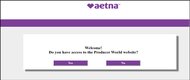 Aetna: Producer World welcome