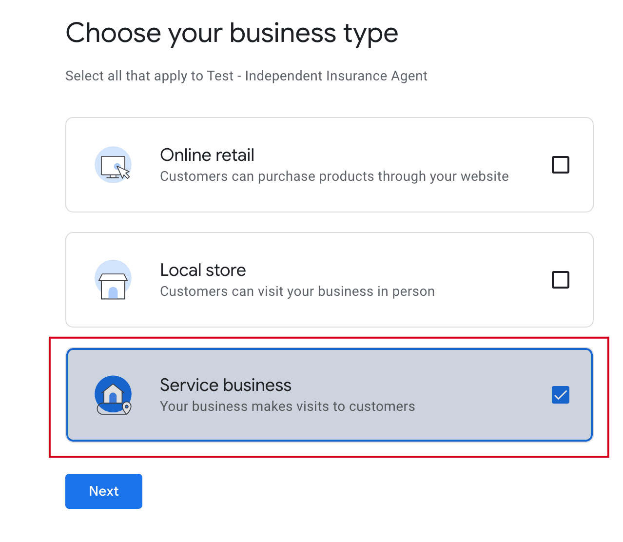 Google Business Setup