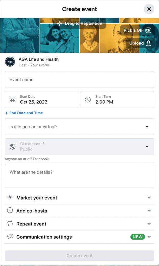 Medicare Event Detals - Facebook